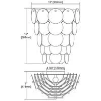 Airesse 2-Light Wall Sconce (1141-085)