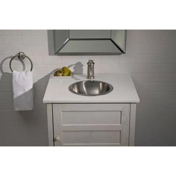 KOHLER K-12165-BN Fairfax Towel Ring, Vibrant Brushed Nickel