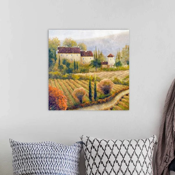 Tuscany Vineyard I - Canvas Wall Art, 20x20, Great Big Canvas