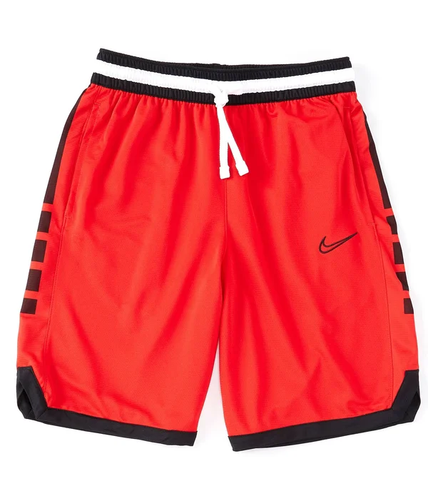 Nike Men's Dri-Fit Elite Basketball Shorts, Medium, Red