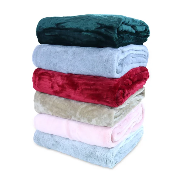 12 Pack of Coral Fleece Blankets - 50 x 60 in - Assorted Wholesale Blanket Lot