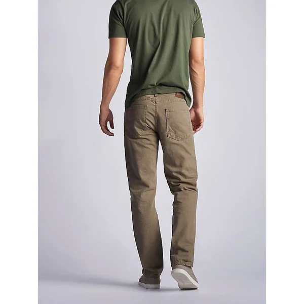 Lee Men's Regular Fit Straight Leg Jeans - Tarmac
