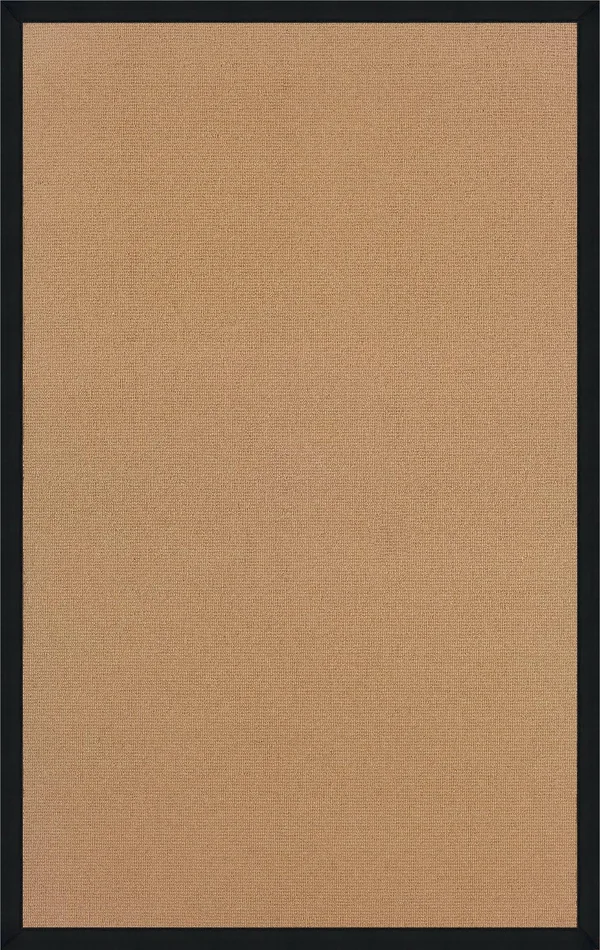 Linon Athena Rug, Black, 5x8 ft