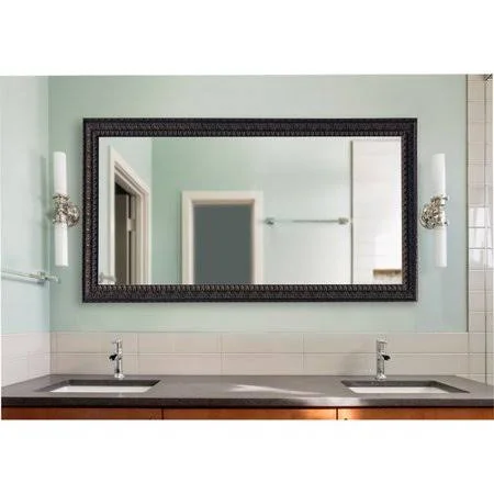 Astoria Grand Derrall Embellished Double Vanity Wall Mirror