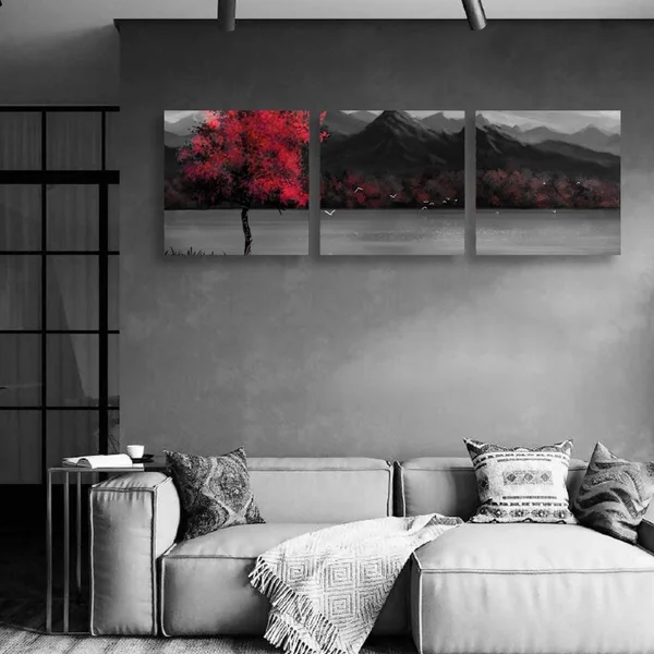 Wall26 Canvas Wall Art Abstract Cloud Tree Pictures Home Wall Decorations for Bedroom Living Room Oil Paintings Canvas Prints Fr
