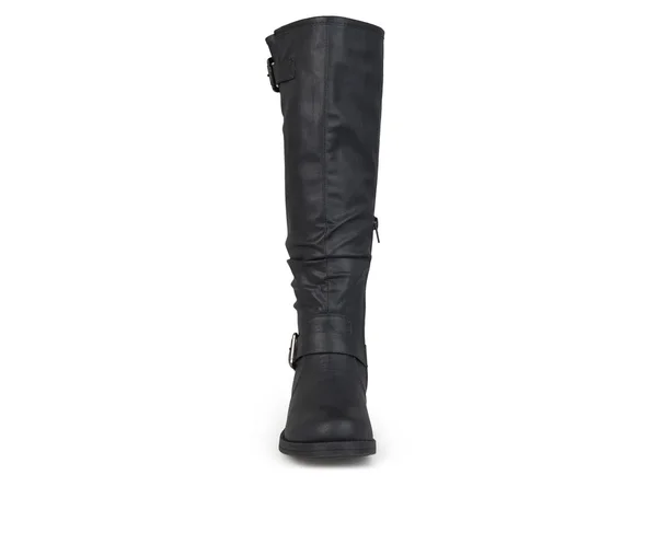 Journee Collection Women's Wide Calf Stormy Boot - Black