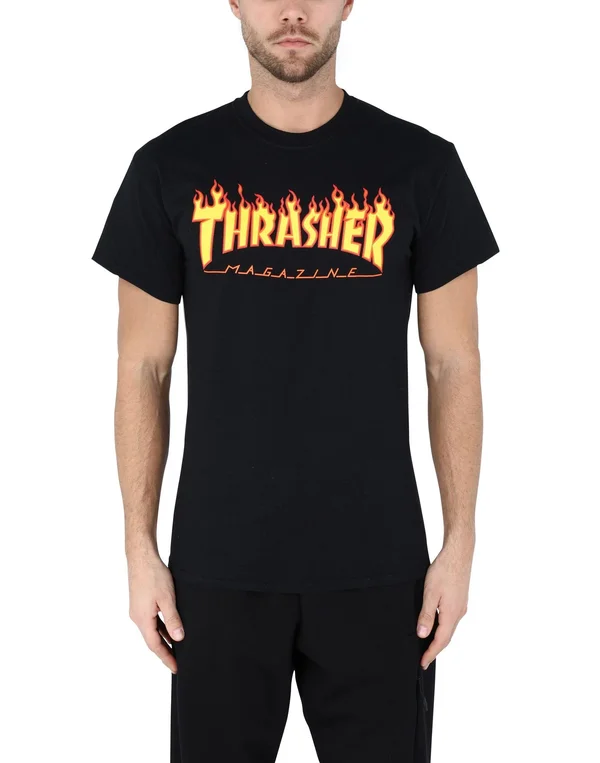 Thrasher Skate Mag Crew - Black