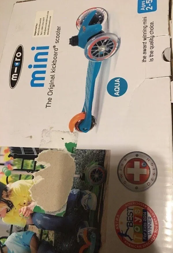 Micro Kickboard Mini Scooter - Aqua