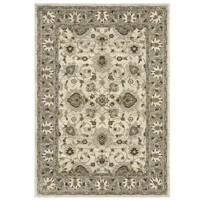 Caryll Power Loom Beige/Gray Rug Charlton Home Rug Size: Rectangle 6&7x22 x 9&6x22