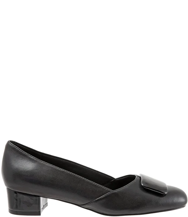 Women's Trotters Delse Pump, Size: 7, Black