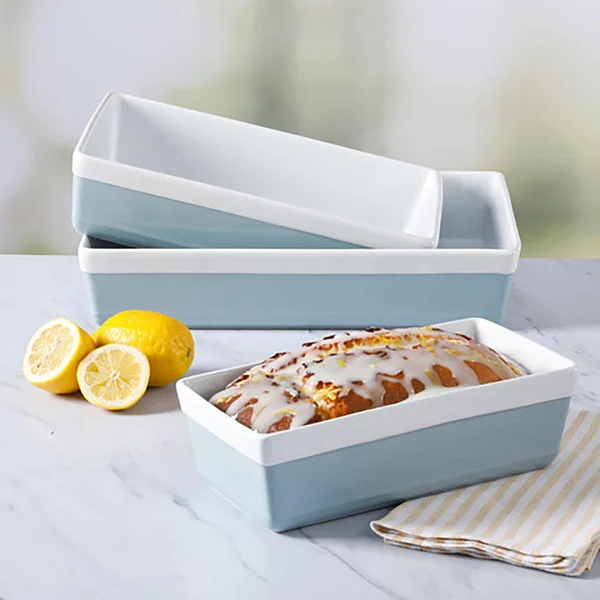 Martha Stewart 3-Piece Baker Set- Blue