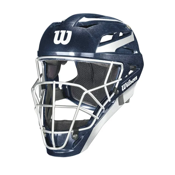 Wilson Pro Stock Catchers Helmet - Small/Medium Navy