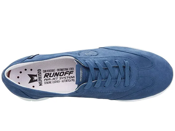 Mephisto Women's Yael Shoes - Denim Bucksoft in Size 9