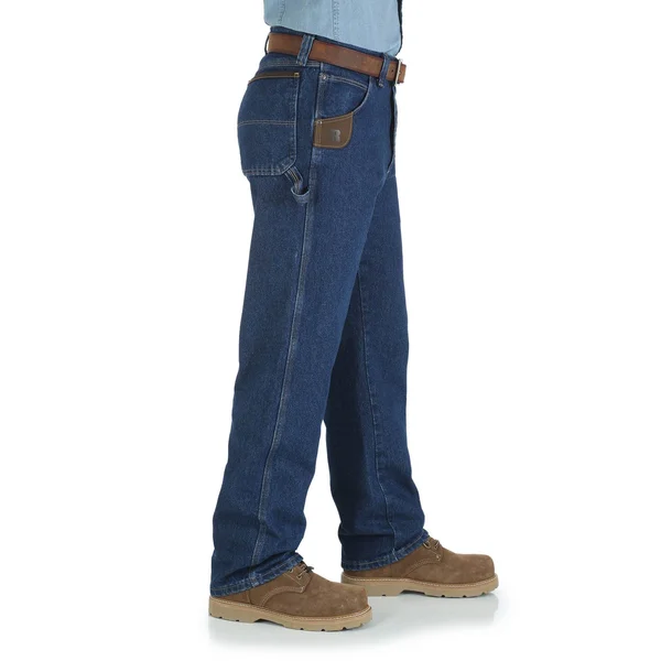 Wrangler Riggs Workwear Men's Relaxed-Fit Work Horse Jeans - Antique Indigo