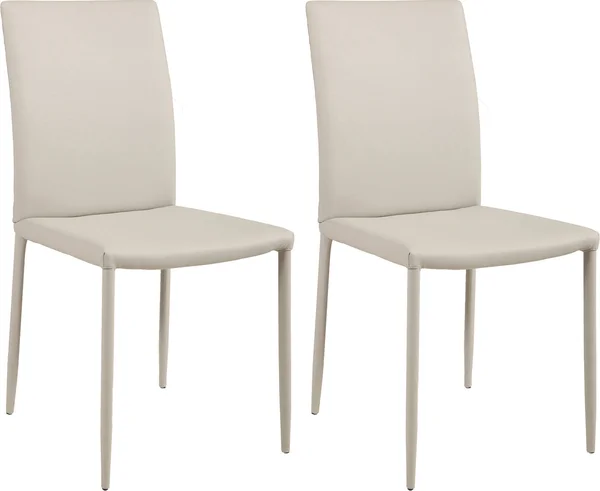 Chintaly Gina Fully Covered Tapered Leg Side Chair [Set of 2]
