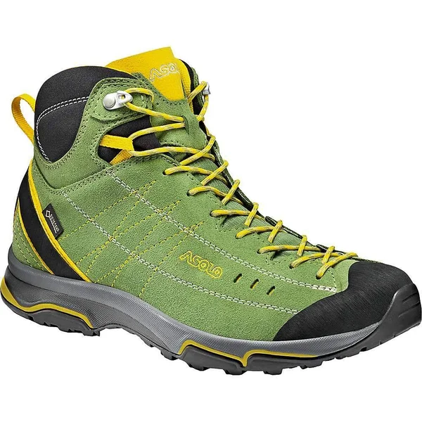 Asolo Women's Nucleon Mid GV Shoe - 7.5 - English Ivy - Yellow
