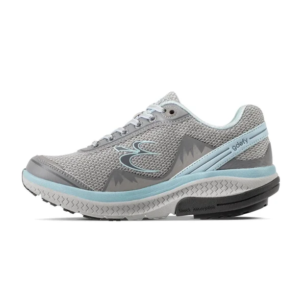 Women's Gravity Defyer Mighty Walk Sneaker, Size 7 W - Grey