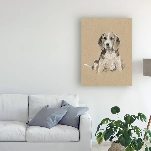 Trademark Fine Art 'Breed sketches I' Canvas Art by Ethan Harper - Size: 18 x 24