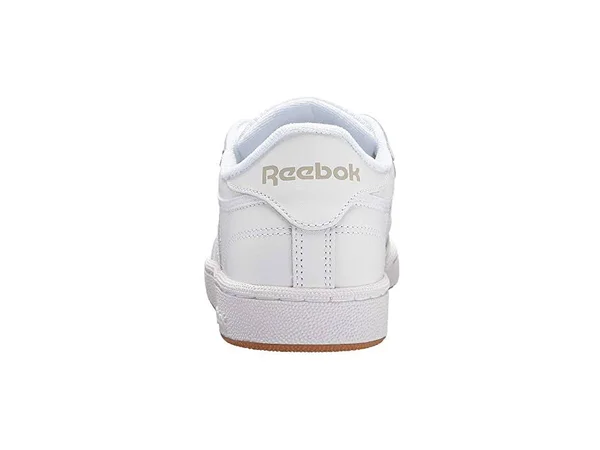 Reebok Club C 85 White/Grey/Gum Women's Shoes - Size: 6.5