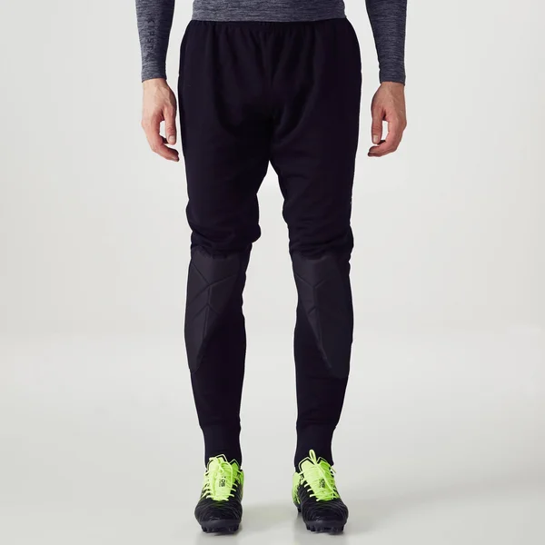 Kipsta Kid's F100 - Goalkeeper Pants in Black, Size 6 Years