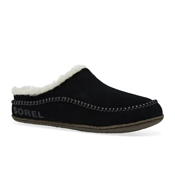 Sorel Lanner Ridge Mens Slippers - Black