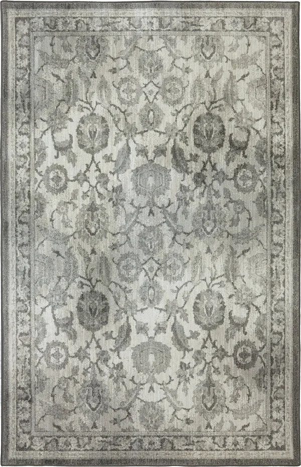 Karastan Euphoria New Ross Ash Grey 2&1x22x7&10x22 Runner Area Rug