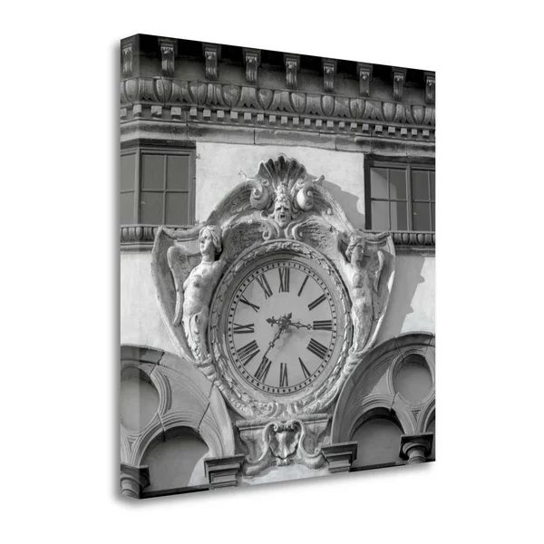 Il Grande Orologio - 2 by Alan Blaustein Wrapped Canvas Wall Art