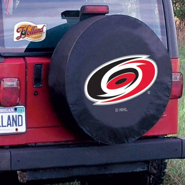Carolina Hurricanes Tire COVER, Black