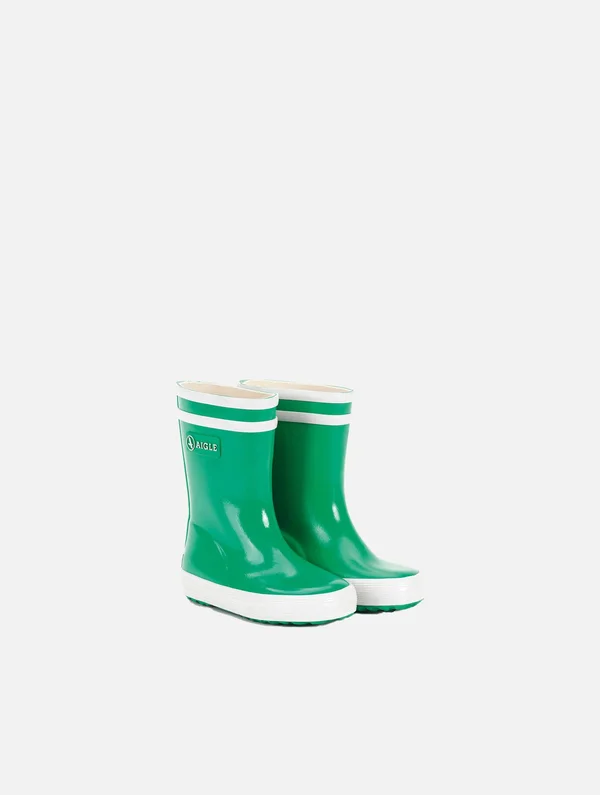 Aigle - Baby - Shoes - Garden Green Rain Boots - Baby Flac