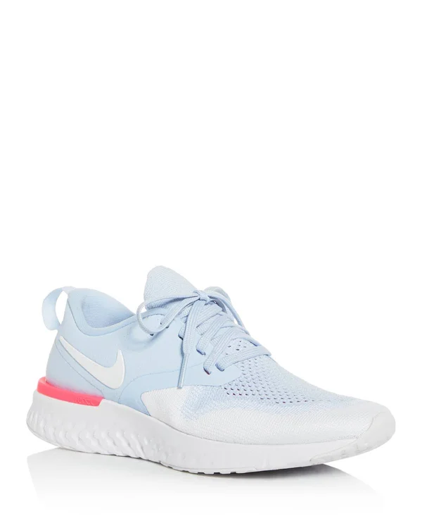 Nike Women's Odyssey React Flyknit 2 Running Shoes, Blue - Size 6.5