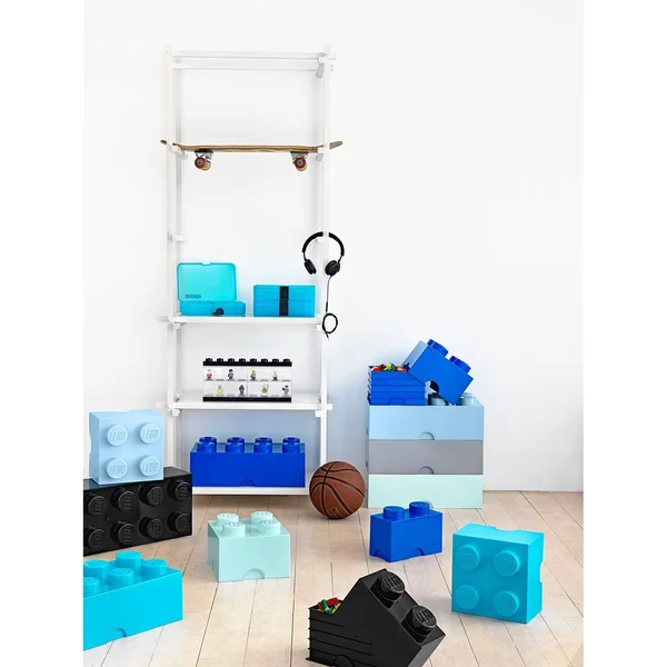Lego Storage Brick Drawer 8 - Aqua Light Blue