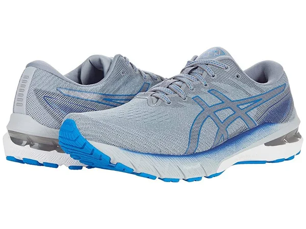 Asics Men's GT-2000 (Wide) 10 Sheet Rock-Electric Blue, 9.5
