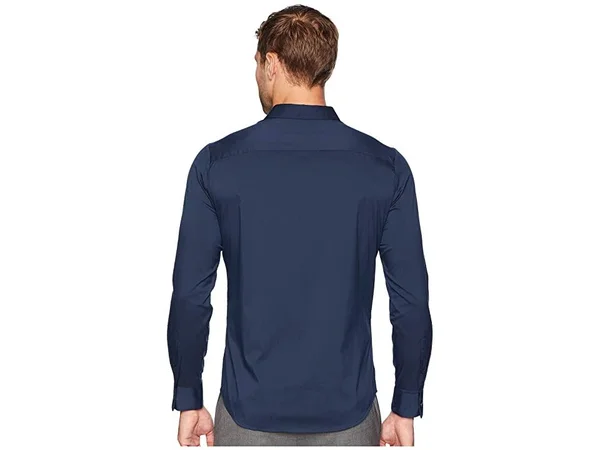 Calvin Klein Men's Modern Stretch Shirt 5669622 - XL, Total Eclipse