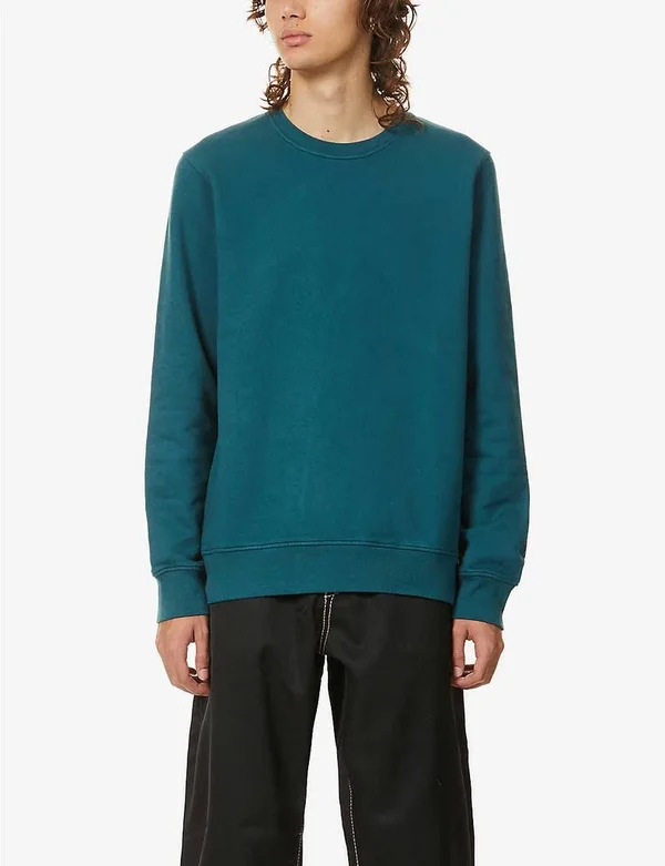 Colorful Standard Classic Organic Crew - Ocean Green - M - Men
