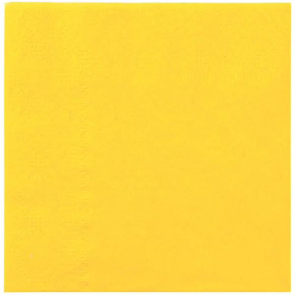 Hoffmaster 180340 Sun Yellow Beverage, Cocktail Napkin - 1000/Case
