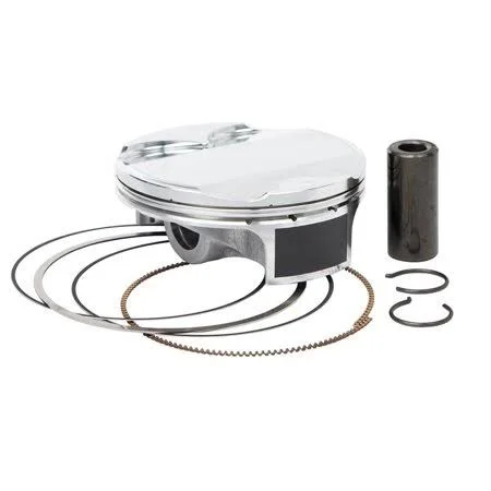 Vertex 23711A Piston Kit - Standard Bore 87.96mm, 12.3:1 Compression, White