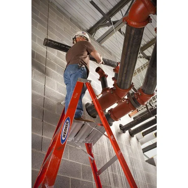 Werner P6210 10 Ft. Fiberglass Platform Ladder