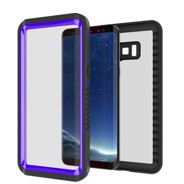 Punkcase Galaxy S8 Waterproof Case, Punkcase Extreme Series Slim Fit IP68 Certified Shockproof Snowproof Dirproof Armor Cover W