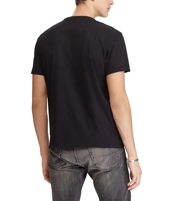 Polo Ralph Lauren Men's Big and Tall Pocket Cotton T-Shirt - Red