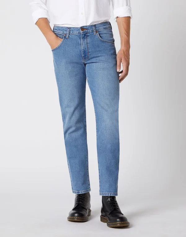 Wrangler Arizona Jeans - Blue - Straight Jeans