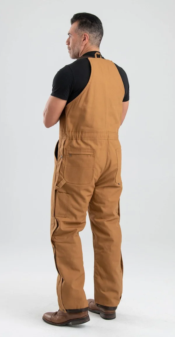 Berne Deluxe Insulated Bib Overall Black 6XL Short
