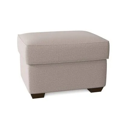 Birch Lane Swifton 29x22 Rectangle Standard Ottoman Body Fabric: Elle Linen