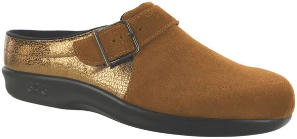 SAS Clog Slip on Loafer Turbinado - 8, WW