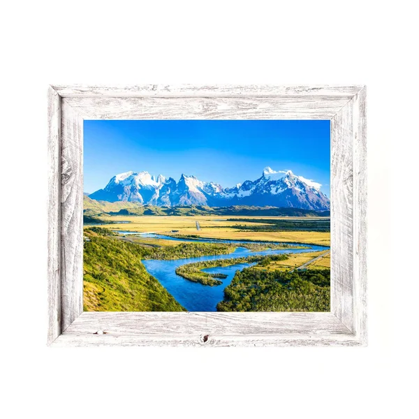Rustic Farmhouse Signature Picture Frame - White Wash 12x12