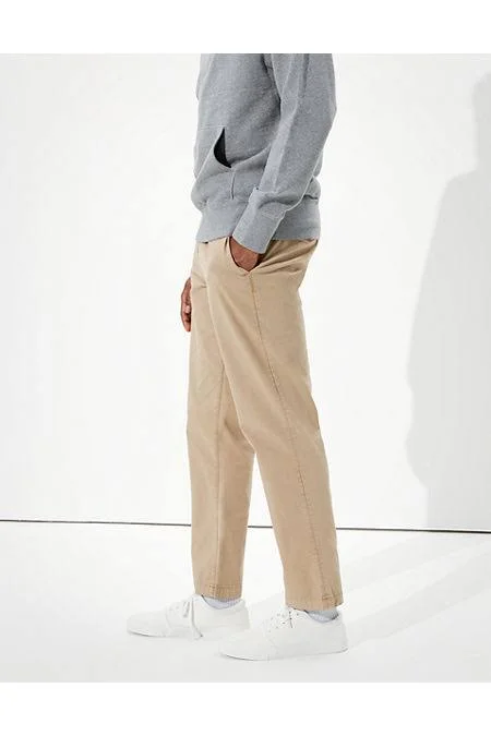 Ae Flex Original Straight Chino Men's Light Khaki 48 x 32