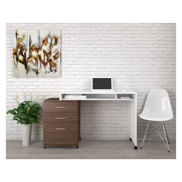 Nexera 395 Essentials Reversible Desk PANEL - White