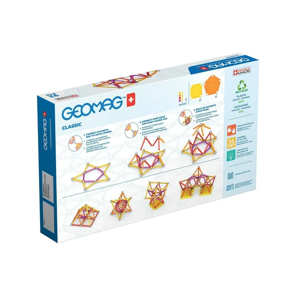 Geomag - Classic Color Recycled 93 Pieces