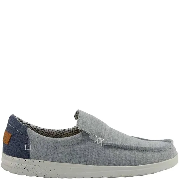 Hey Dude Mikka Chambray (Cloud Blue) Men's Shoes