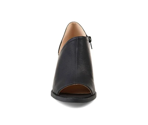 Women's Journee Collection Hartli Bootie - Black - Size 8.5