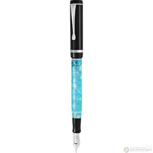 Conklin Duragraph Fountain Pen - Turquoise Nights - Fine